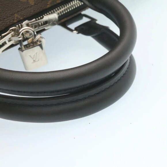 LOUIS VUITTON Monogram Macassar Keepall Bandouliere 55 M56714 Auth 28882S - Picture 9 of 16